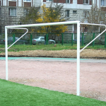 Футбольные ворота стационарные юниорские 2х5 м (пара), d=89 мм.Atlet